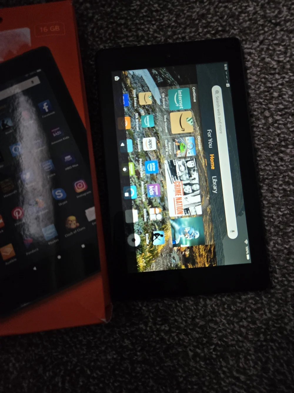 Amazon Fire 7 Tablet - Black